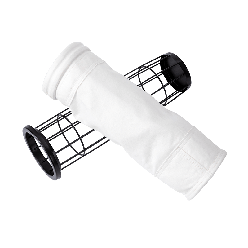 PTFE 폴리 에스테르 바늘 펀치 펠트 멤브레인 필터 백